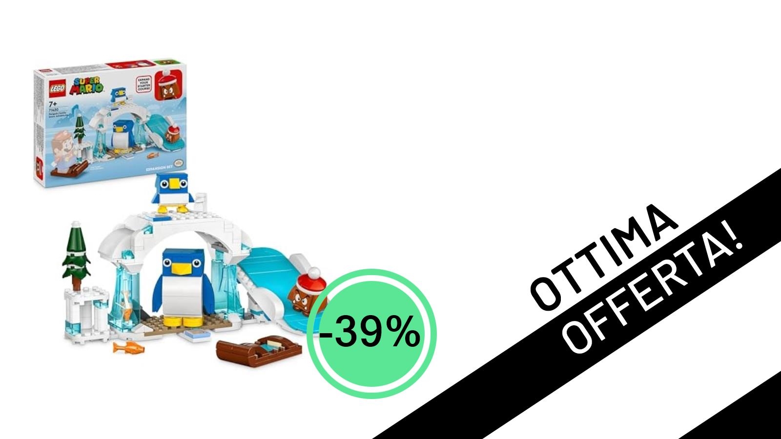 Affare Imperdibile: LEGO Super Mario - Il Pack Famiglia Pinguotto Scontato del 39% a soli 20,39€!