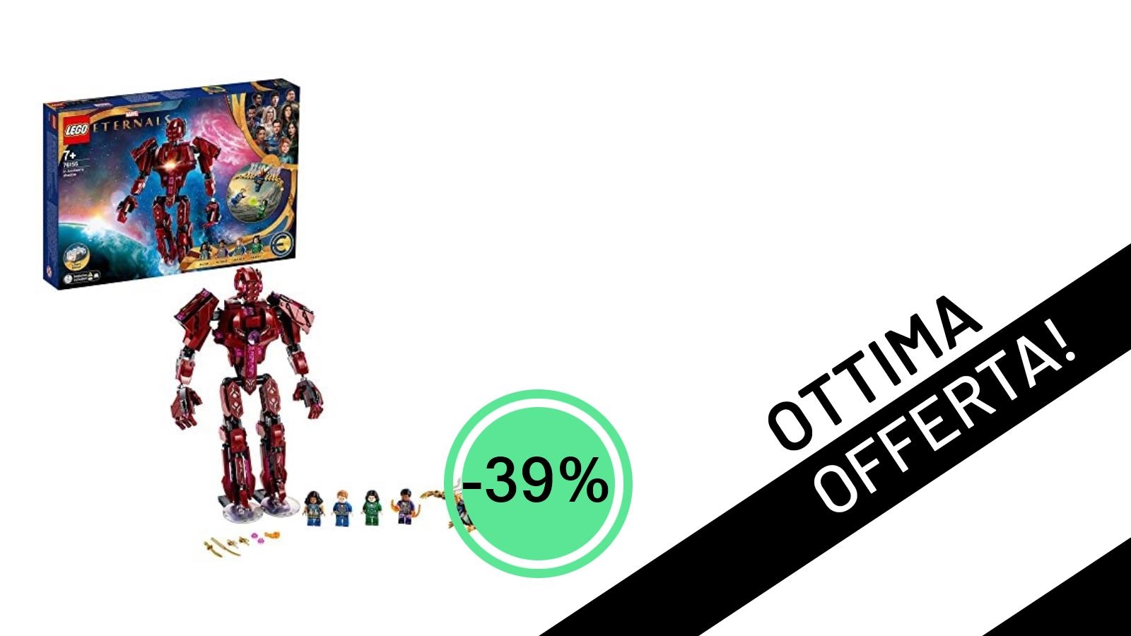 Affare da Super Eroi: LEGO 76155 All’ombra di Arishem al Minimo Storico con il 39% di Sconto!