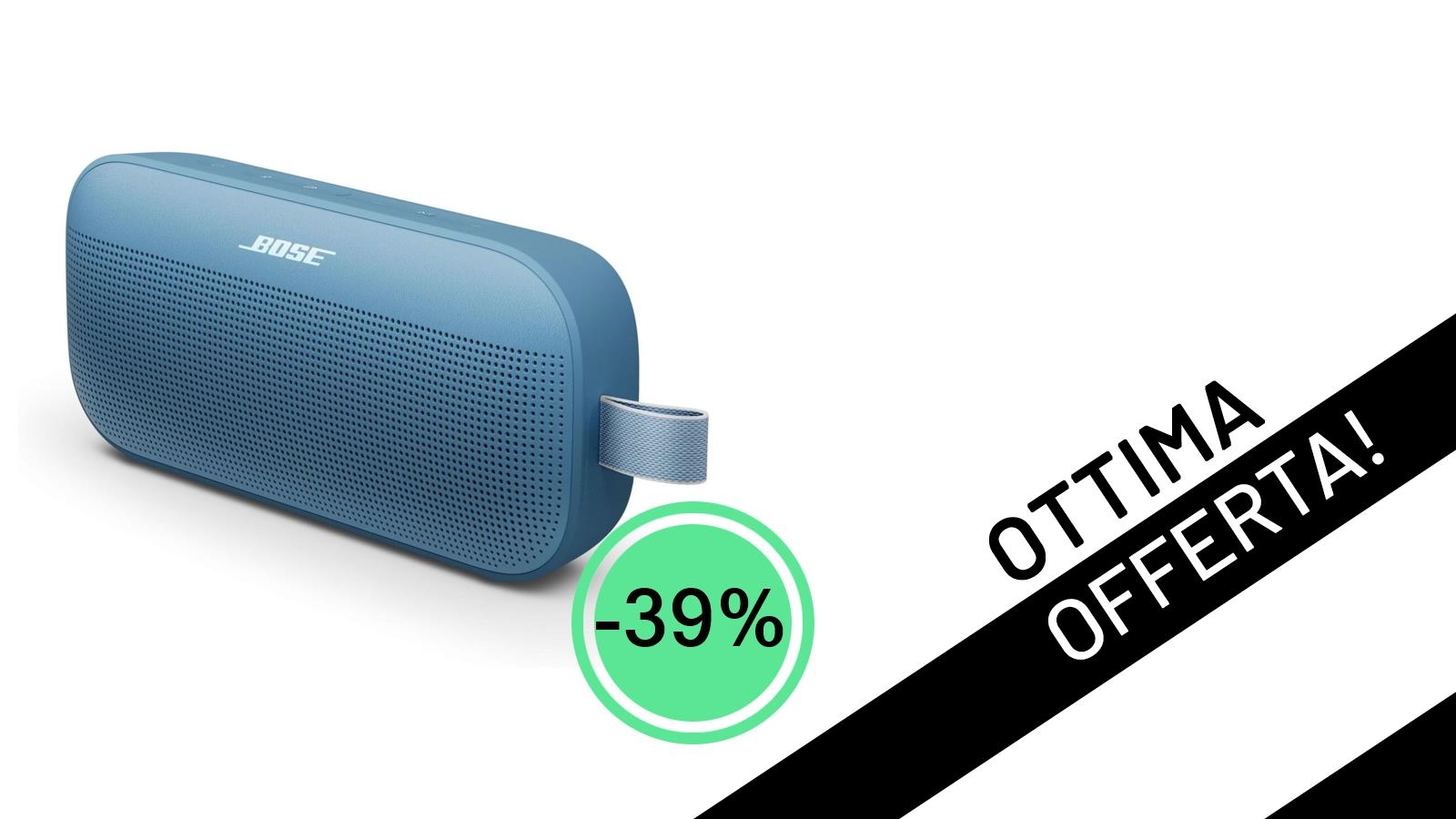 Offerta imperdibile: Bose SoundLink Flex (2ª Gen) a soli 109,00€, l'audio perfetto per ogni avventura!