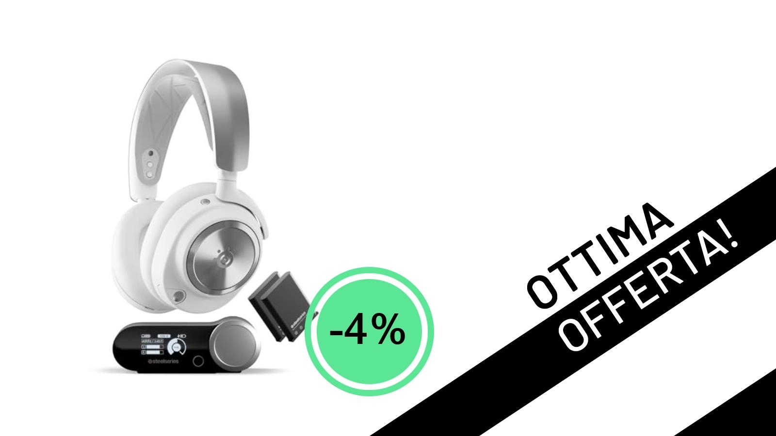 SteelSeries Arctis Nova Pro X: L'Offerta Imperdibile sulle Cuffie da Gaming Multi-Sistema!