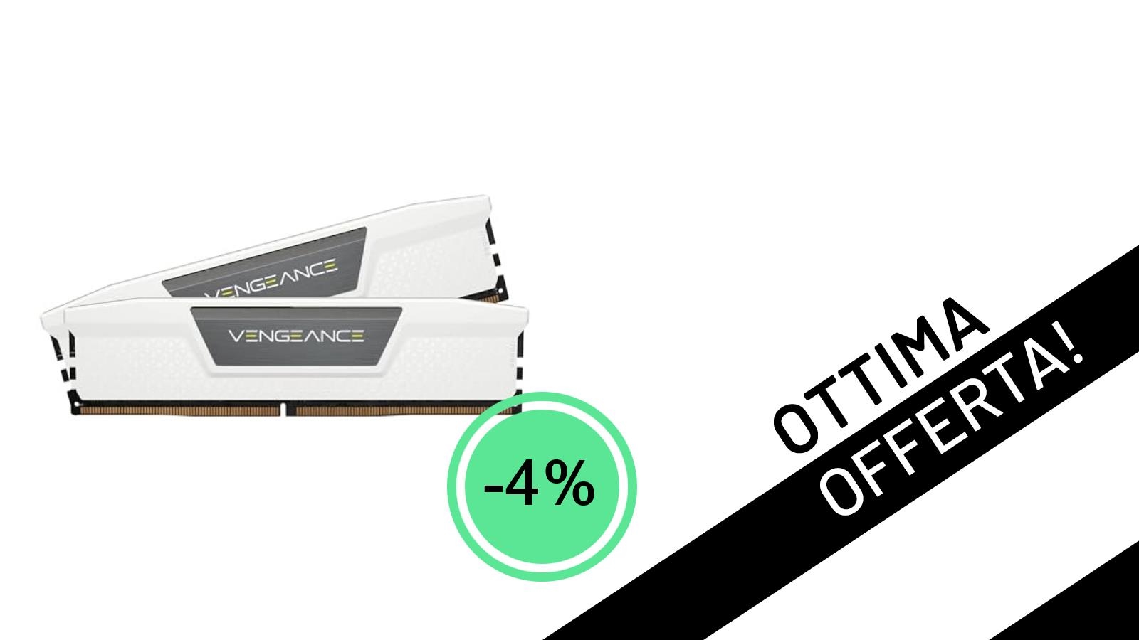 Offerta Imperdibile: Le Potenti Corsair Vengeance DDR5 64GB (6000MHz CL30) in Sconto Esclusivo!