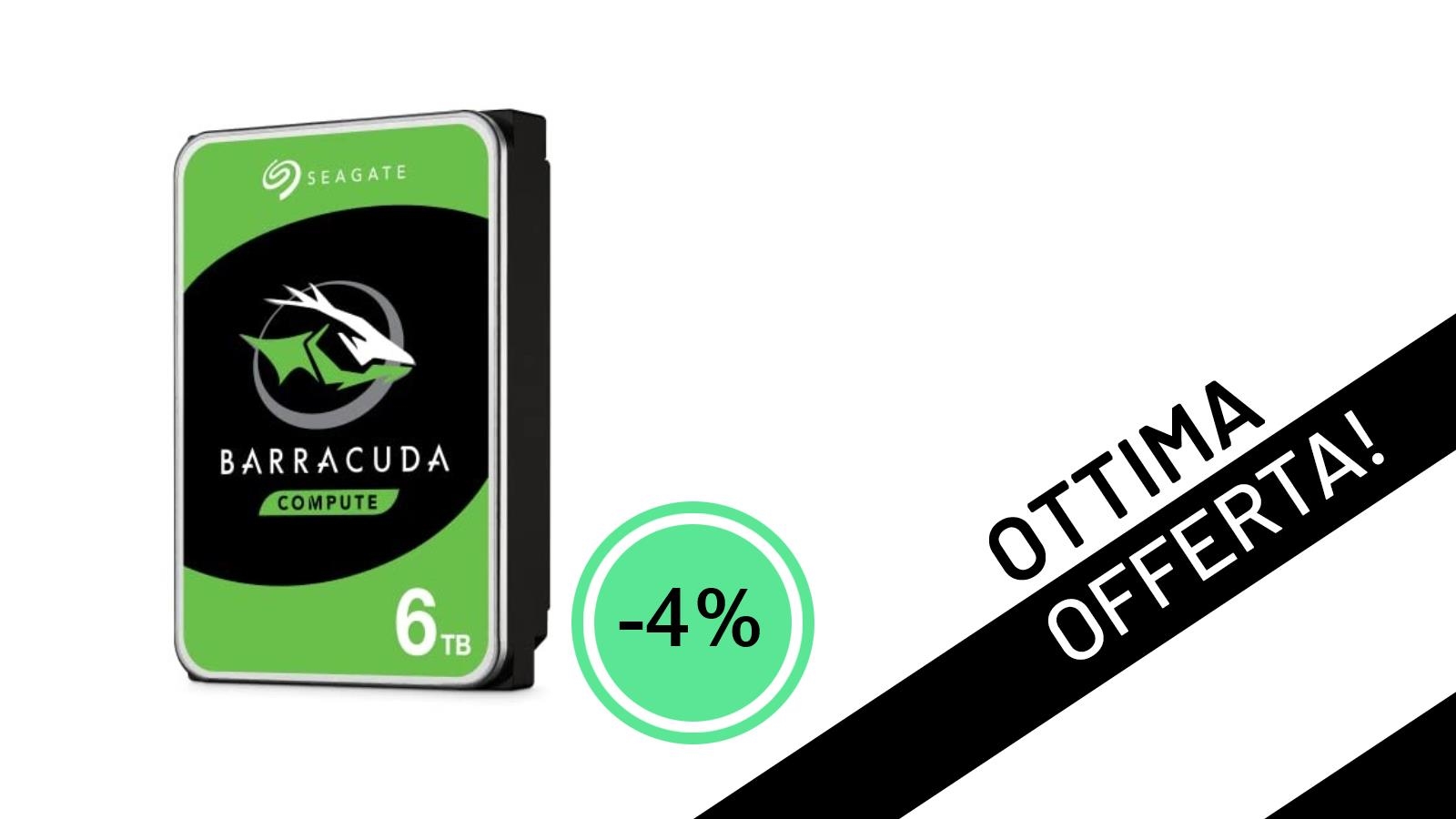 Un Affare Imperdibile! Seagate BarraCuda 6TB: L'HDD Interno per il Tuo PC Desktop a un Prezzo Sbalorditivo