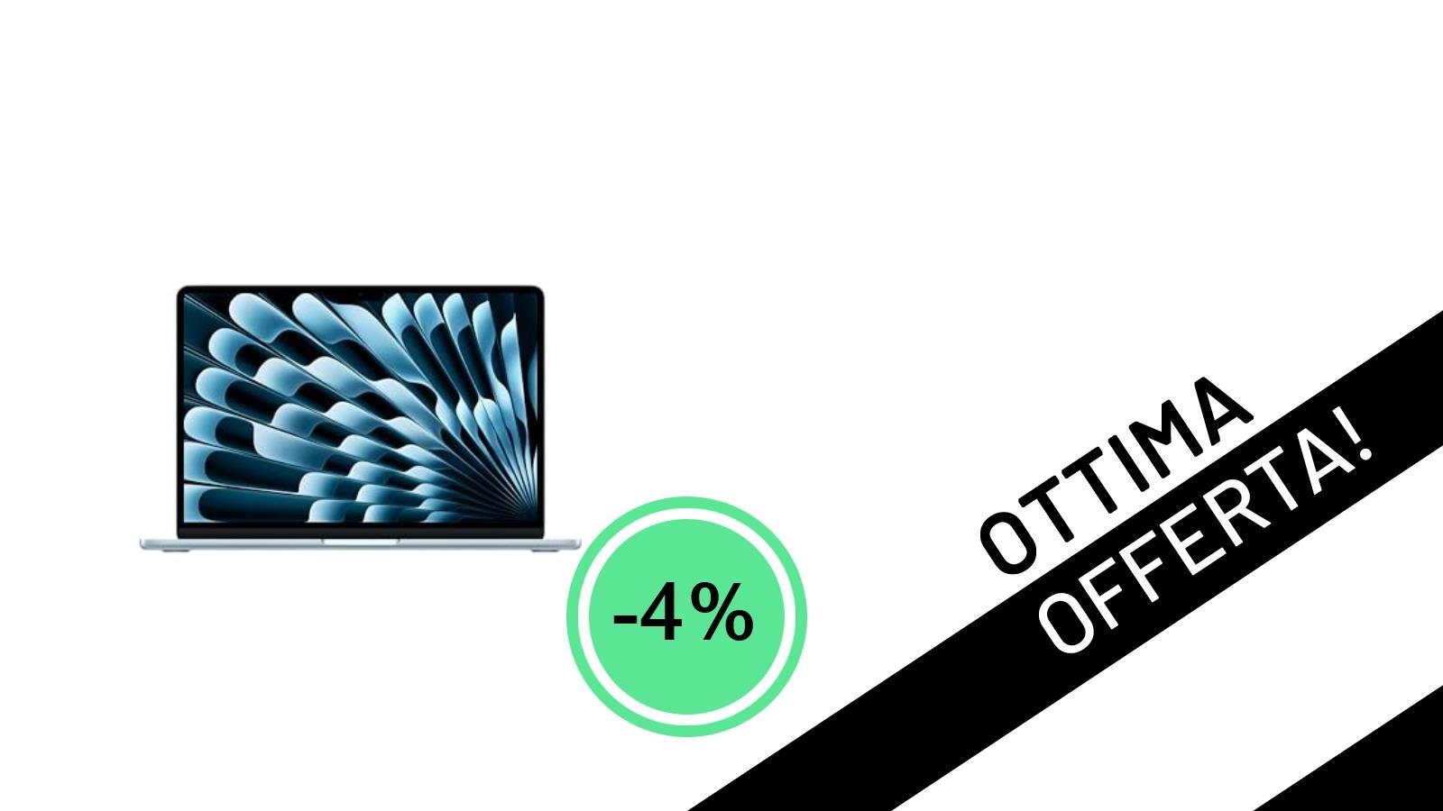 Apple MacBook Air 13'' M4 (2025) a 1.099€: l'offerta imperdibile per il notebook del futuro!