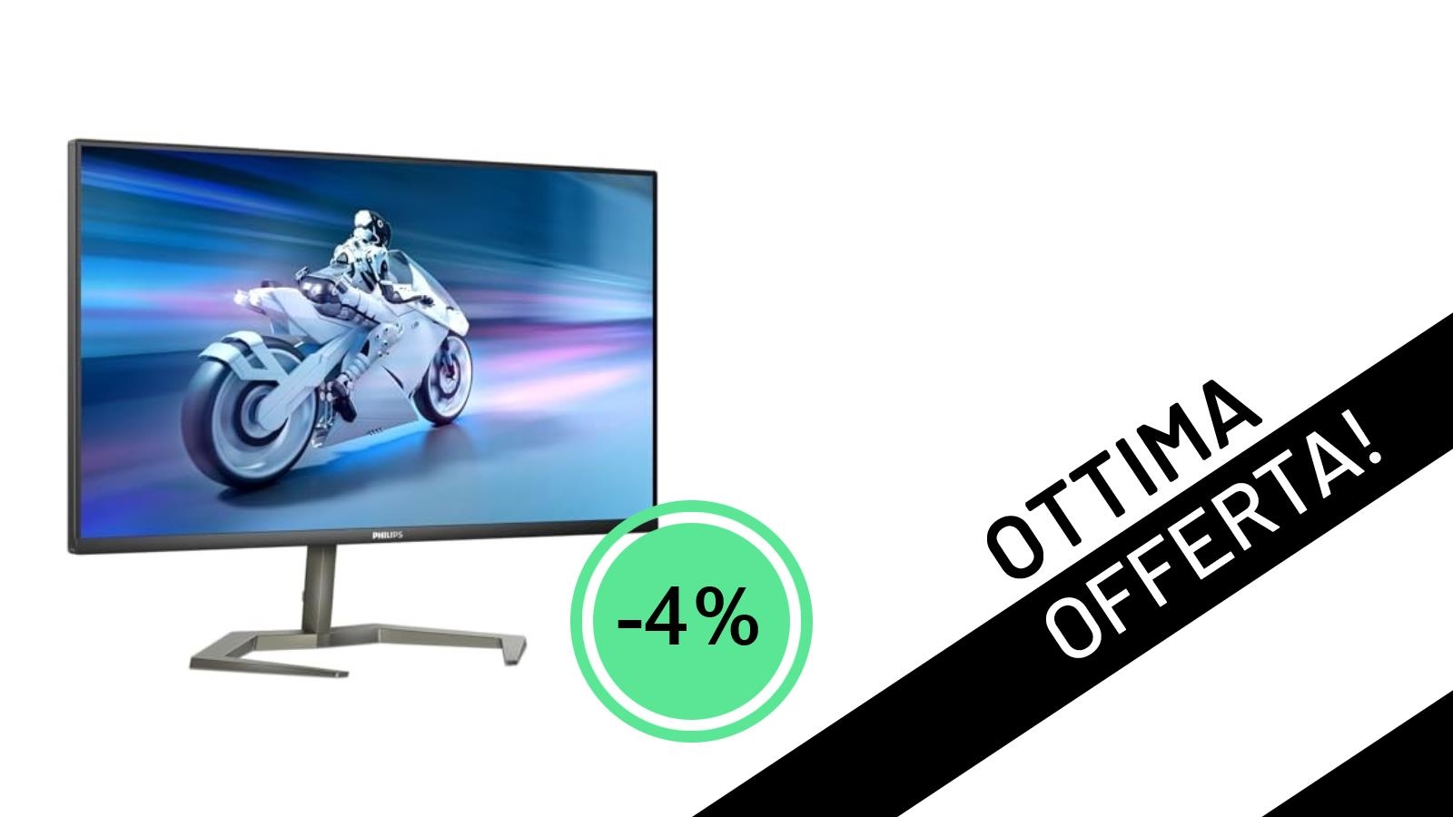 Monitor Philips Evnia Gaming 32M1N5800A: Il 4K 144Hz che stavi aspettando, ora in offerta!