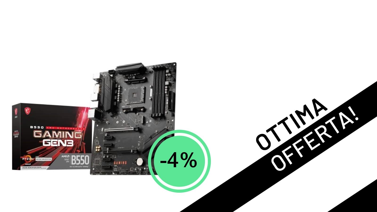 Offerta Imperdibile: La Scheda Madre MSI B550 GAMING GEN3 a soli 109,00€!