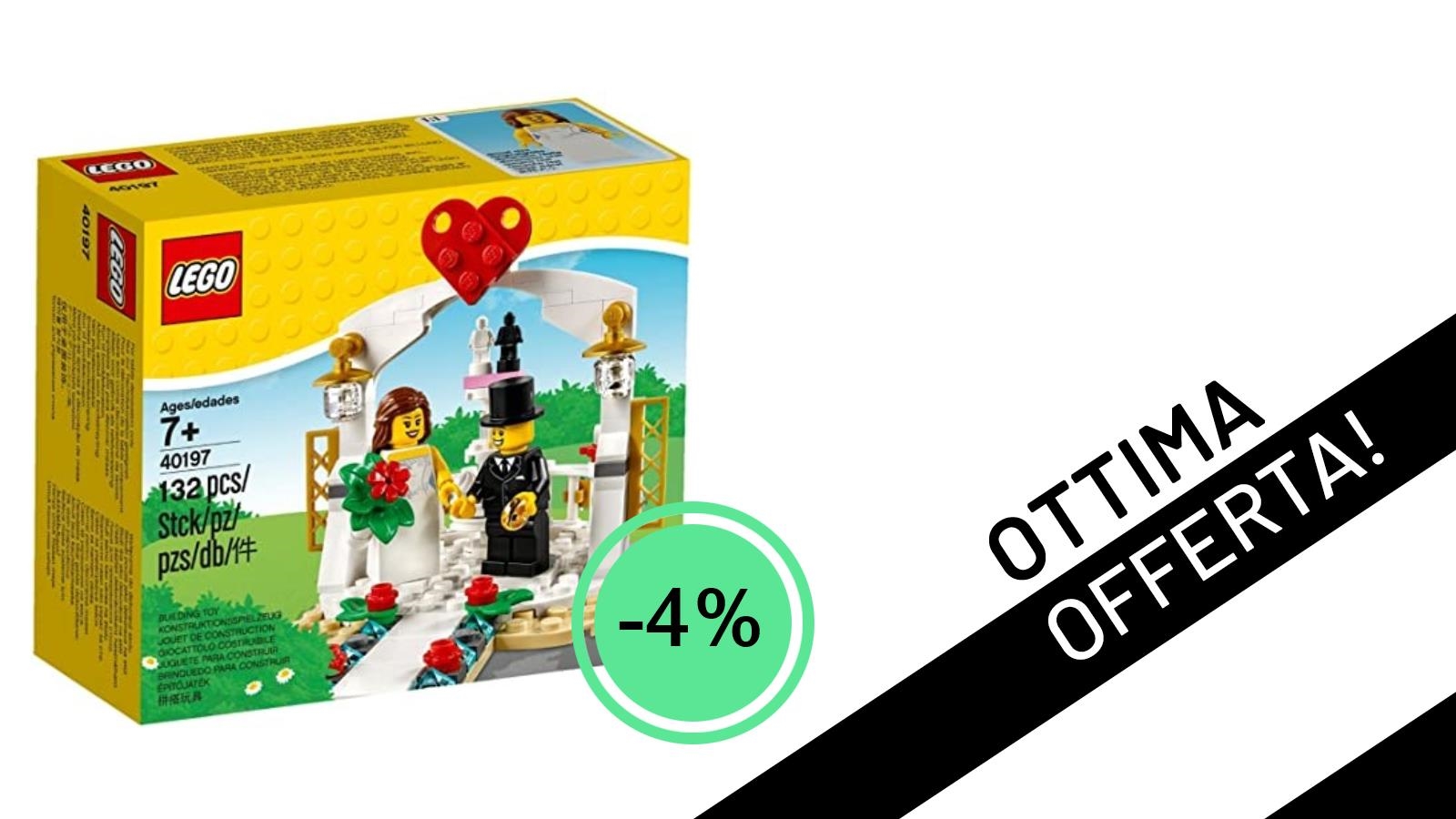 Scopri l'Offerta Imperdibile sulla Rara LEGO 40197 Bomboniera 2018!