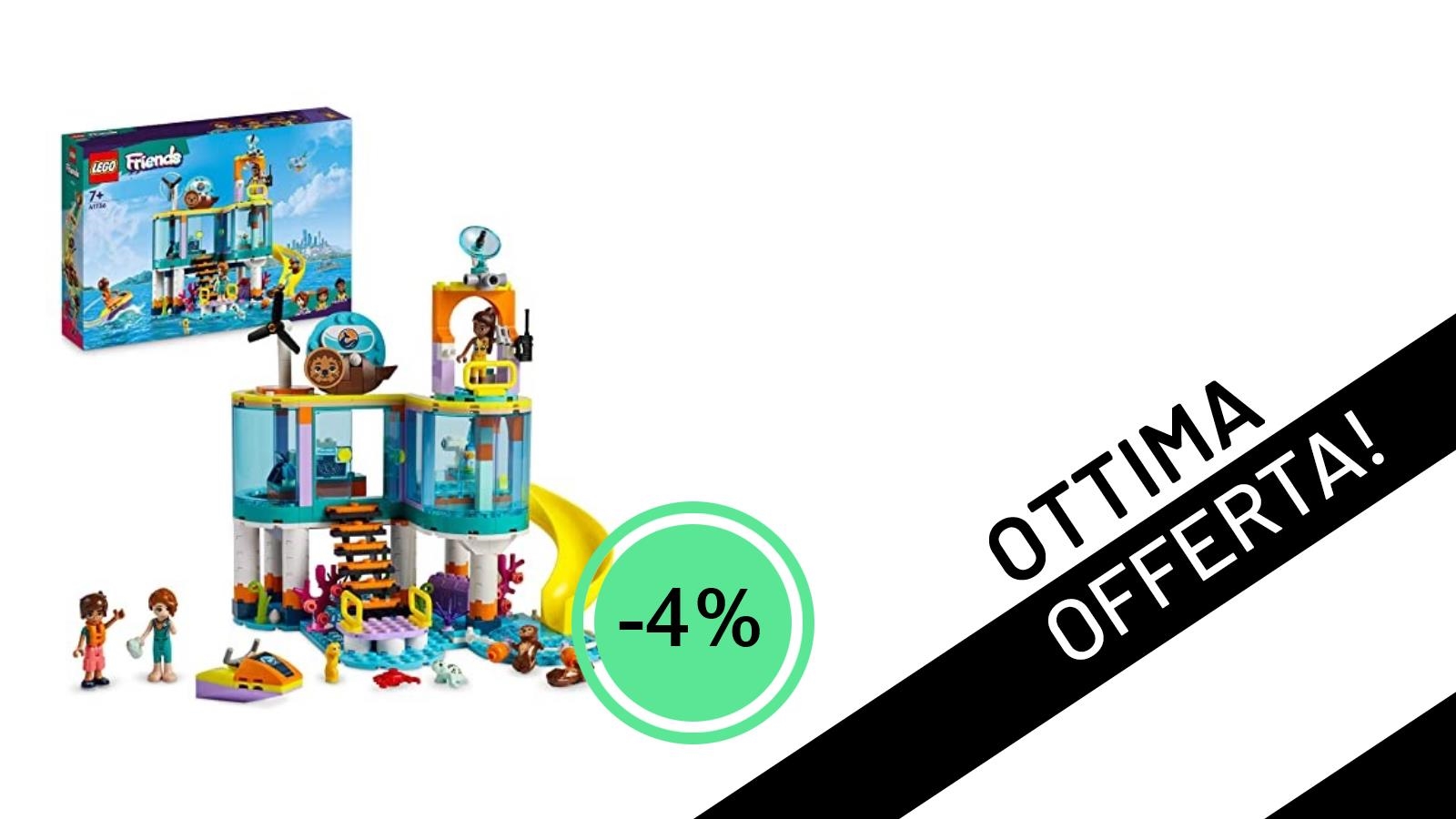 Salva gli Animali Marini con LEGO Friends: Il Centro di Soccorso a un Prezzo Imperdibile!