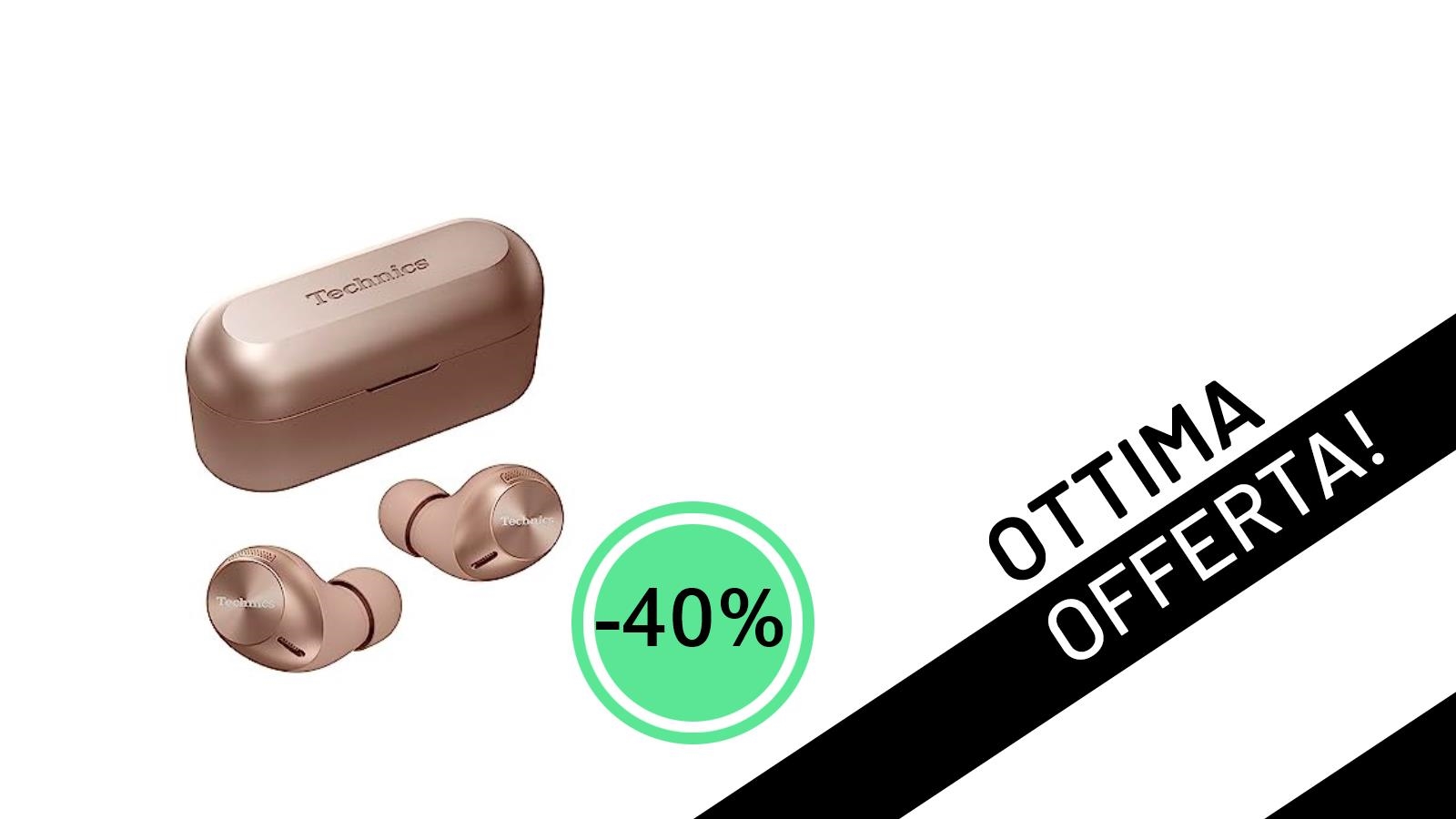 Technics EAH-AZ40M2EN: Auricolari Wireless da Gaming con Noise Cancelling a un prezzo mai visto (-40%)!