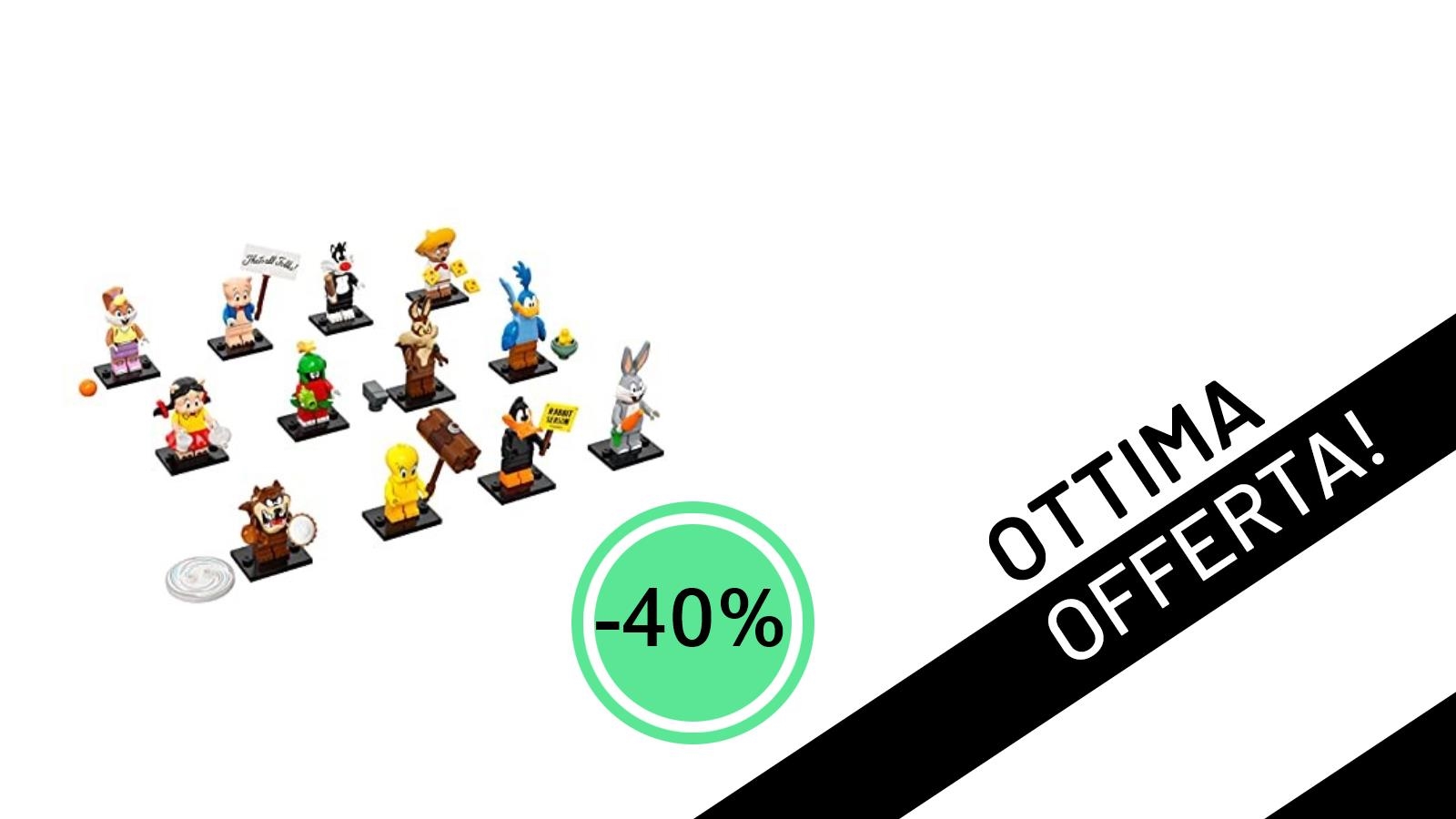 Offerta Lampo: Le Minifigure LEGO Looney Tunes 71030 a soli 13,00€ con il -40%!