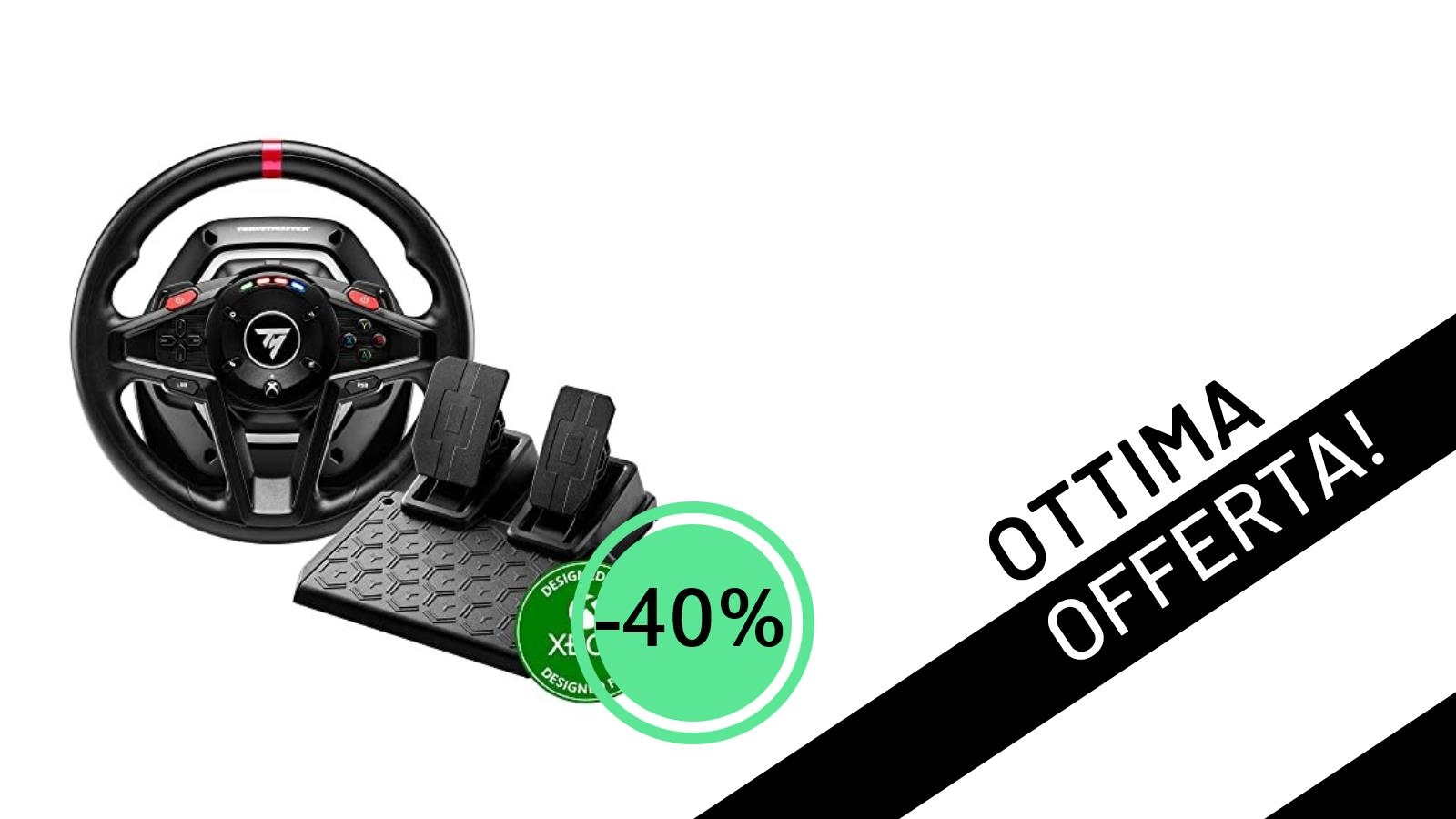 Thrustmaster T128 a Meno di 100€: Non Perdere il Volante Force Feedback Scontato del 40%!