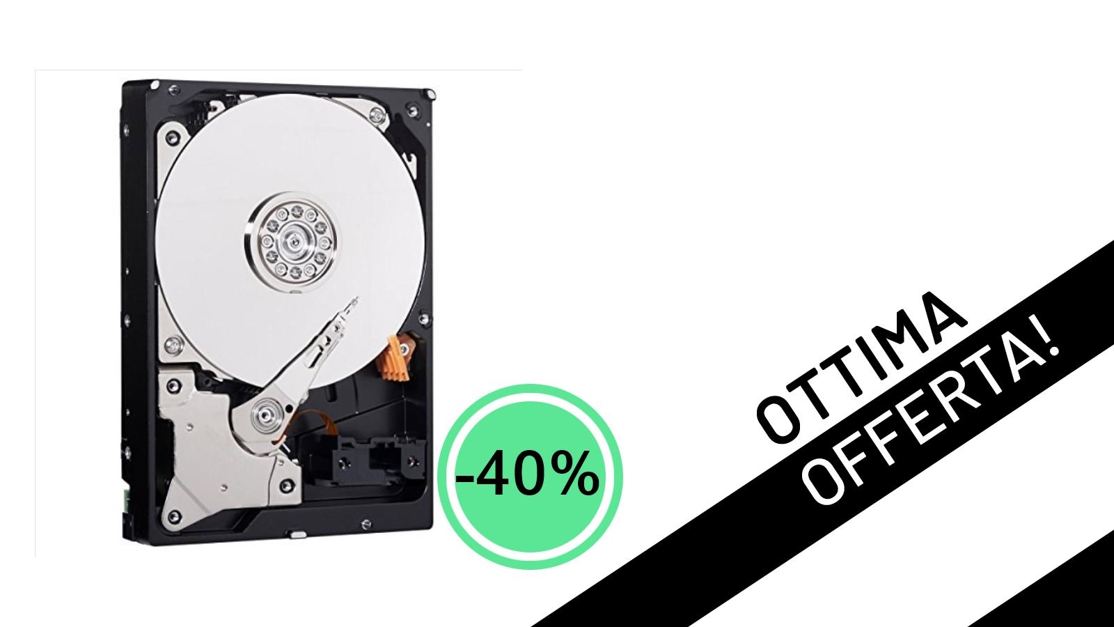 Offerta Imperdibile: HDD WD Blue 500GB a soli 35,90€ con il 40% di Sconto!