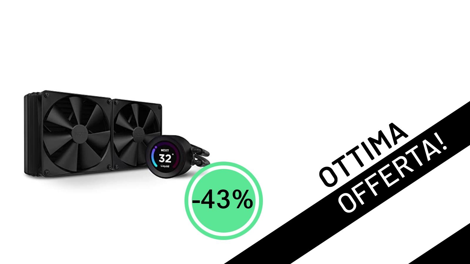NZXT Kraken Elite 280: Il Raffreddamento AIO di Lusso Scontato del 43% a Soli 149,48€!