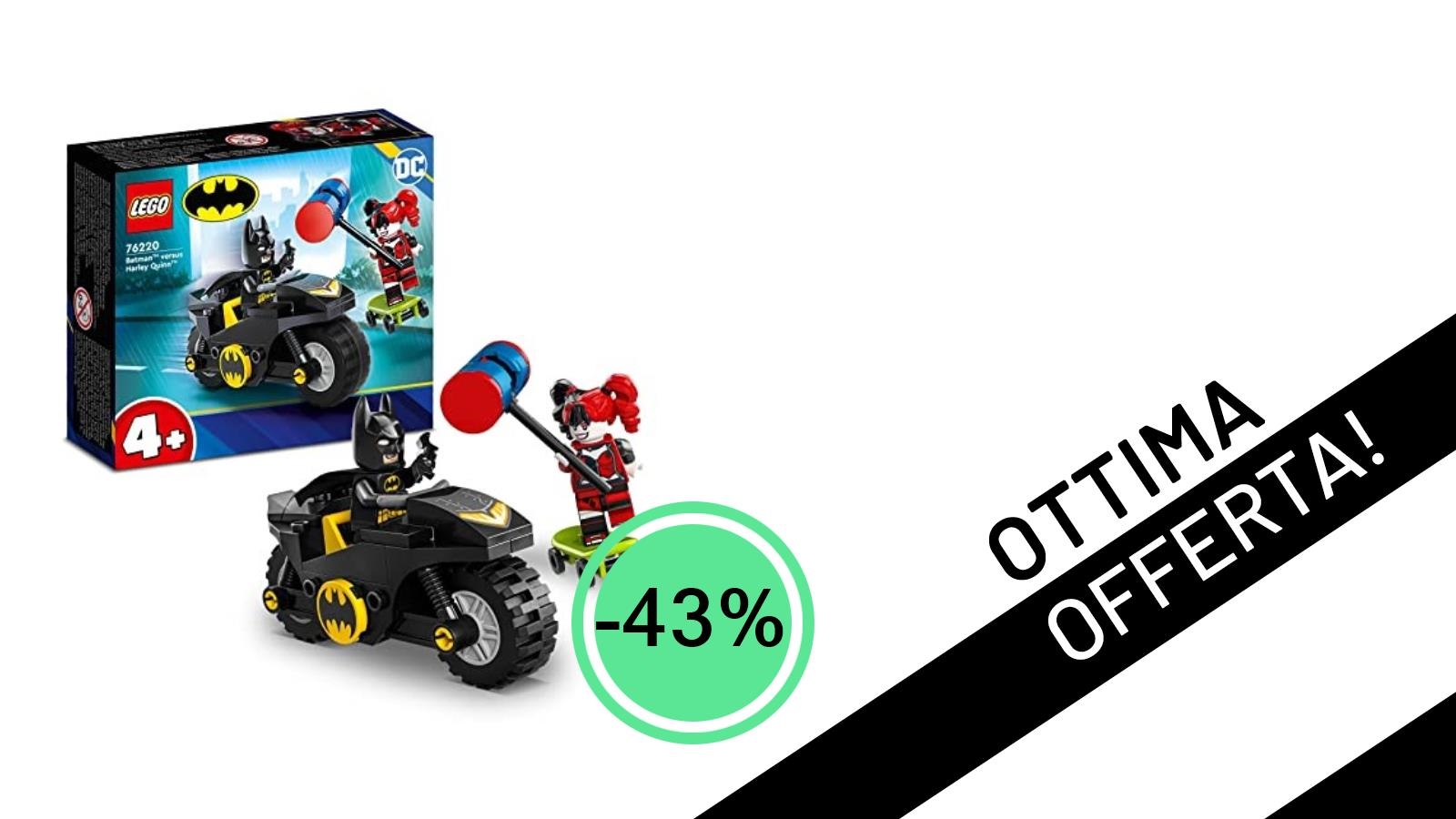 LEGO Batman vs. Harley Quinn: L'Avventura DC in Offerta Scontata del 43%!