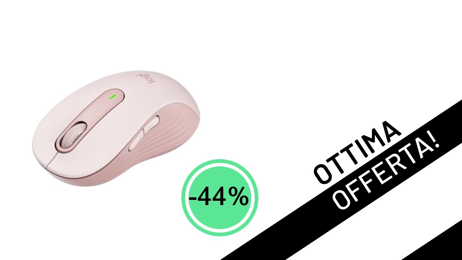 Logitech Signature M650 L: Il Mouse Gaming Ergonomico per Mani Grandi Scontato del -44% a Soli 29,99€!
