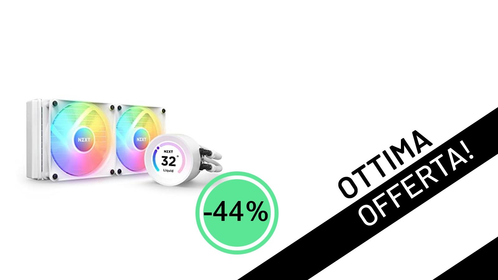 NZXT Kraken Elite 240 RGB: Raffreddamento ai Massimi Livelli con uno Sconto Incredibile del 44% a soli 149,99€!