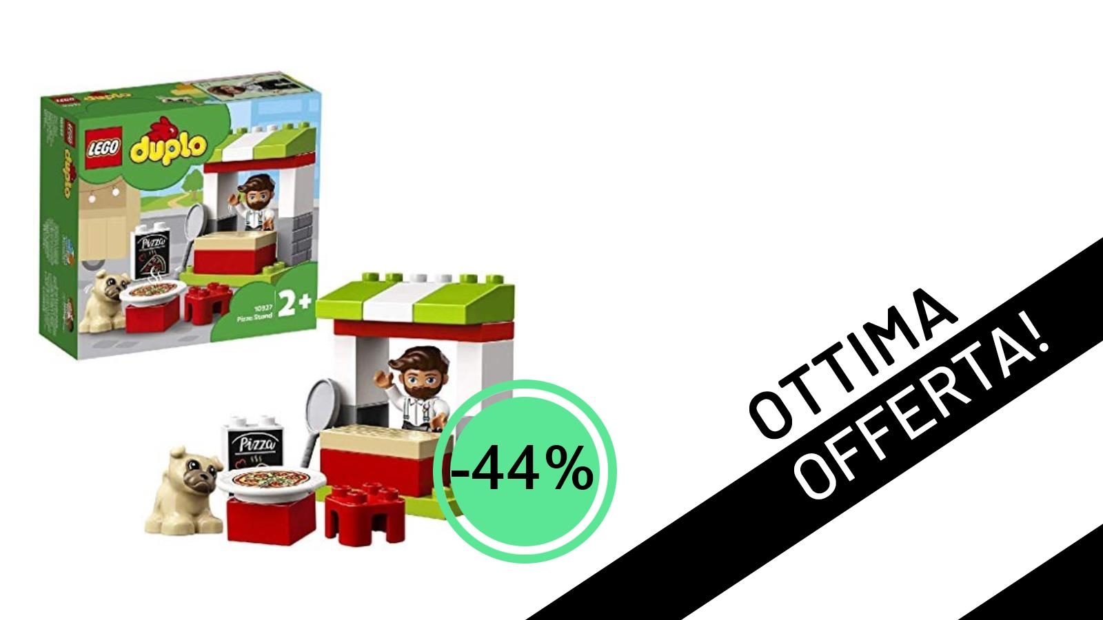 Un'offerta da leccarsi i baffi! Il LEGO DUPLO Chiosco della Pizza al 44% di sconto, solo 12,35€!