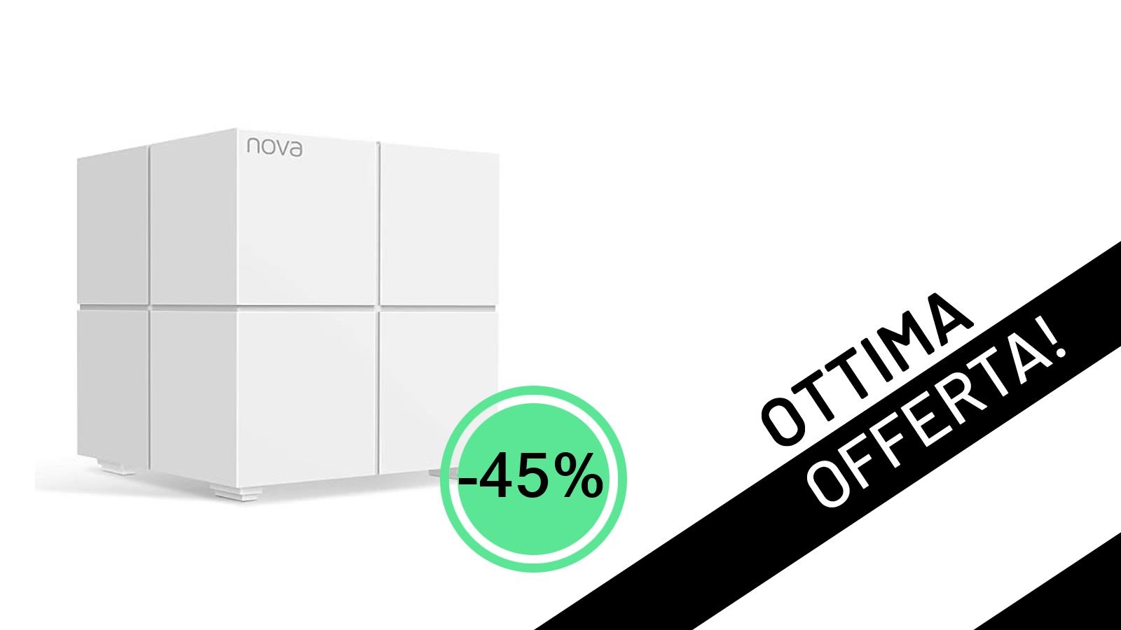 Tenda Nova MW6: Rivoluziona il tuo WiFi con il Sistema Mesh in Offerta Scontato del 45% a soli 46,99€!