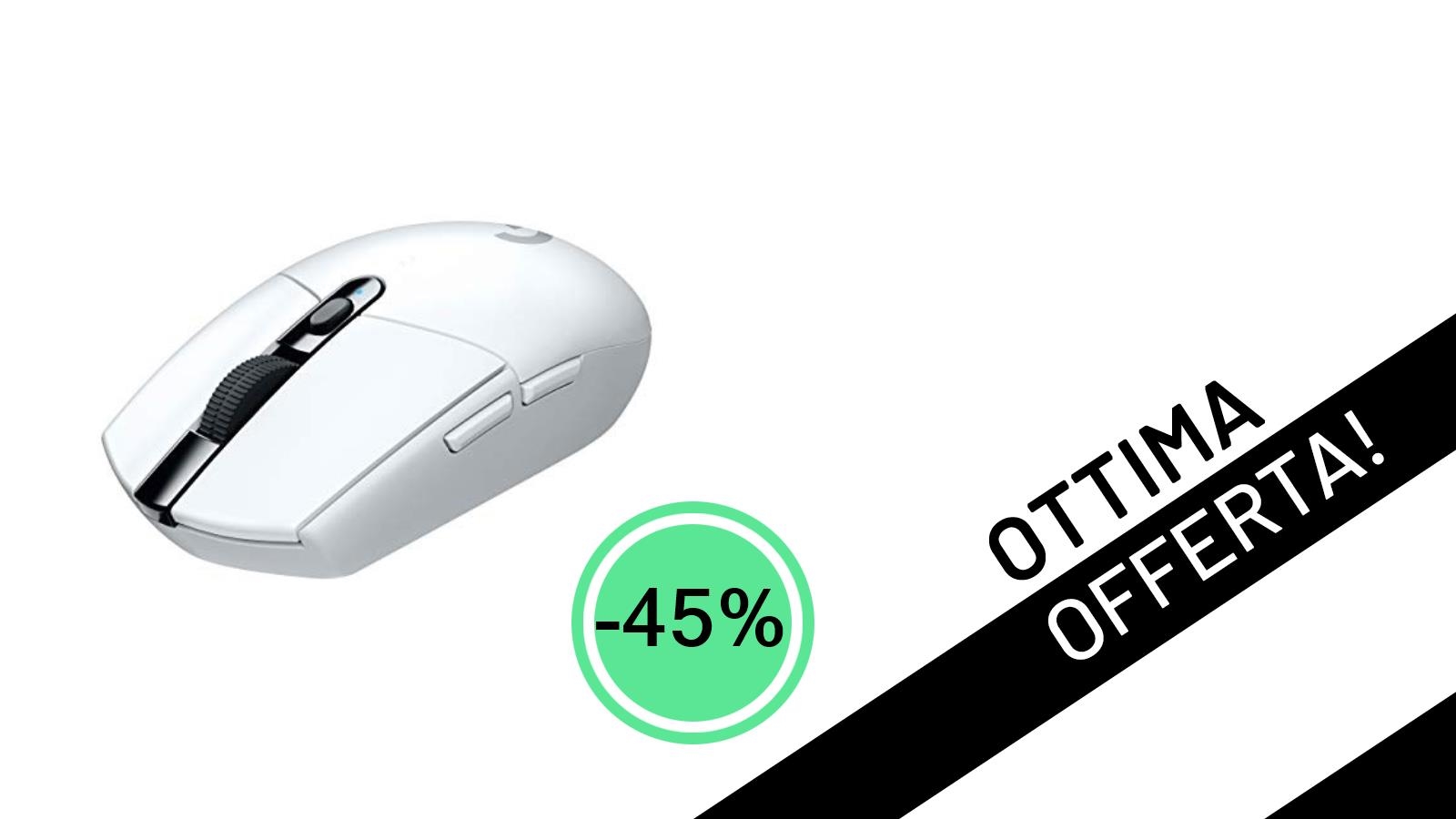 Affare imperdibile: il Logitech G305 LIGHTSPEED in offerta al -45%!