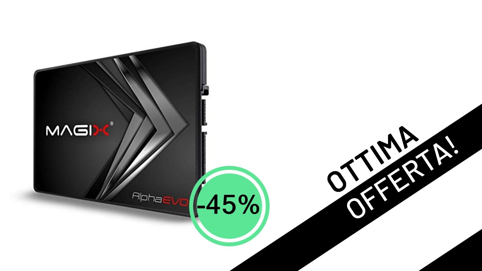 Magix SSD Alpha EVO 120GB: L'Upgrade Definitivo per il Tuo PC a Soli 15,53€!
