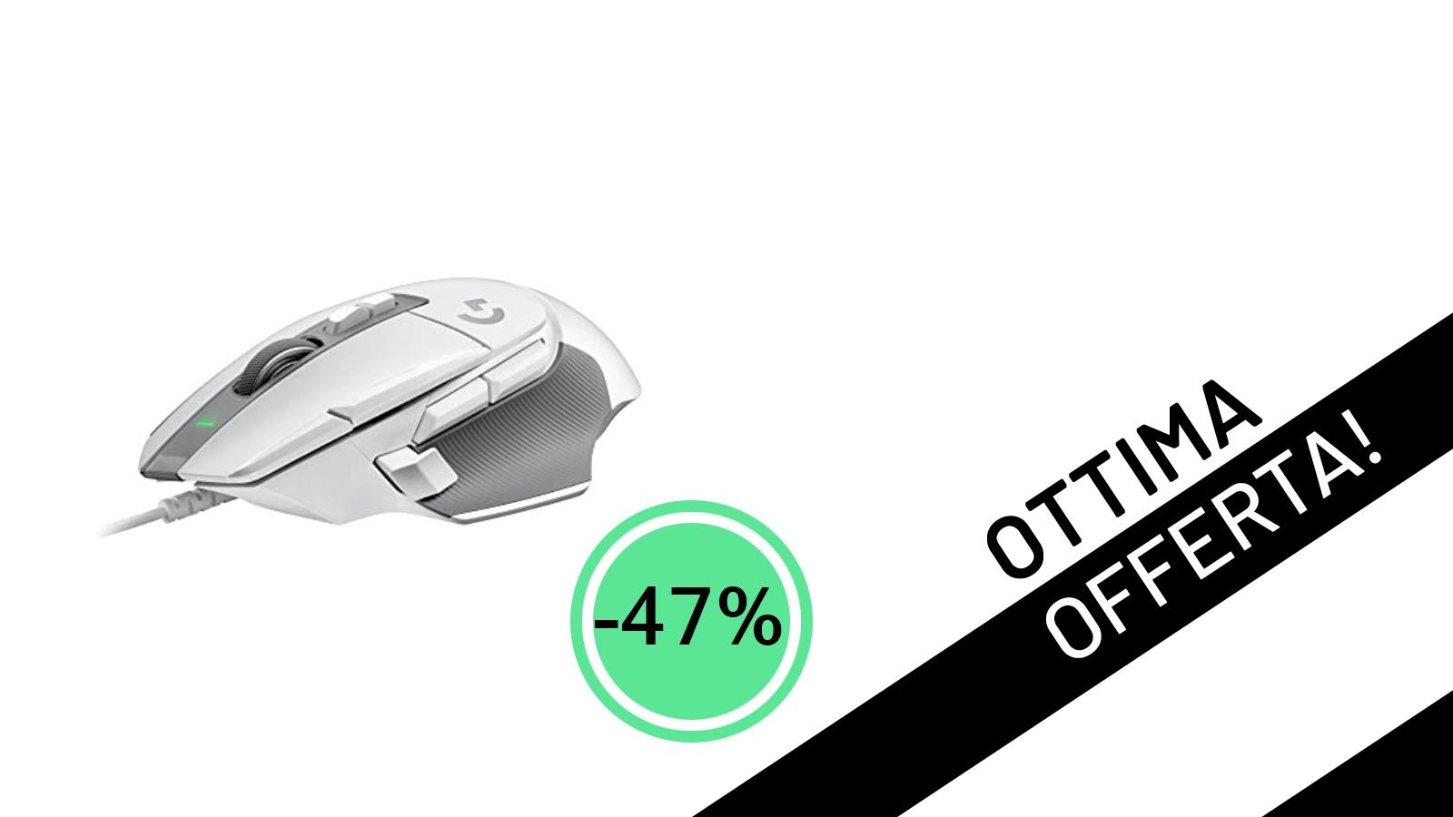 Offerta Imperdibile: Il Mouse Gaming Logitech G G502 X crolla a 49,90€ con uno sconto del -47%!