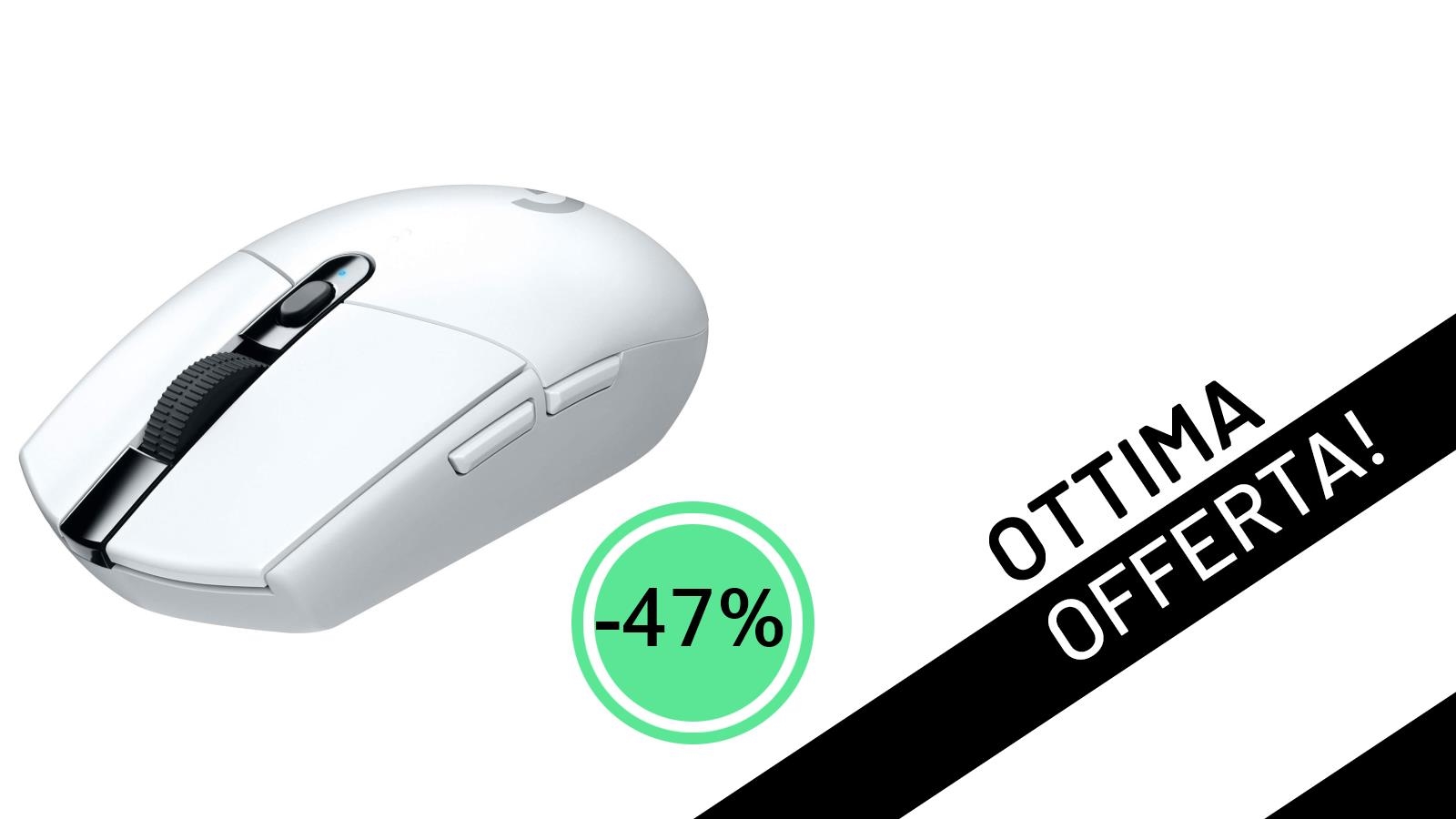Logitech G305 LIGHTSPEED: Il mouse gaming wireless a un prezzo incredibile con il -47% di sconto!