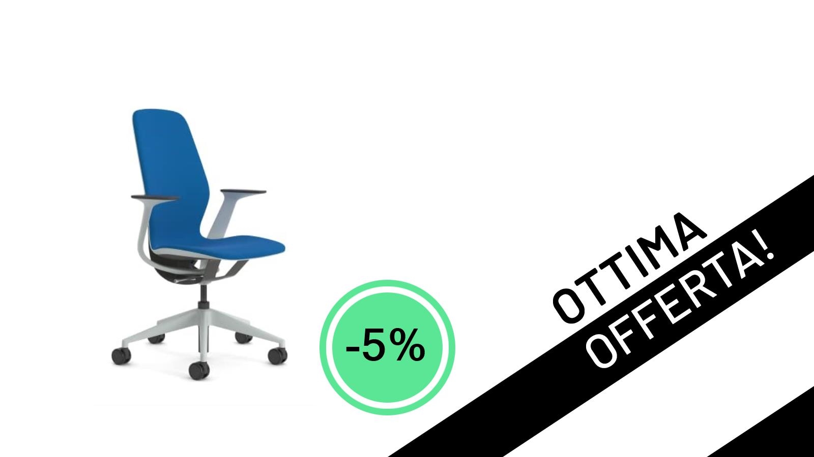 La sedia gaming Steelcase SILQ in offerta al minimo storico: ergonomia premium a un prezzo incredibile!