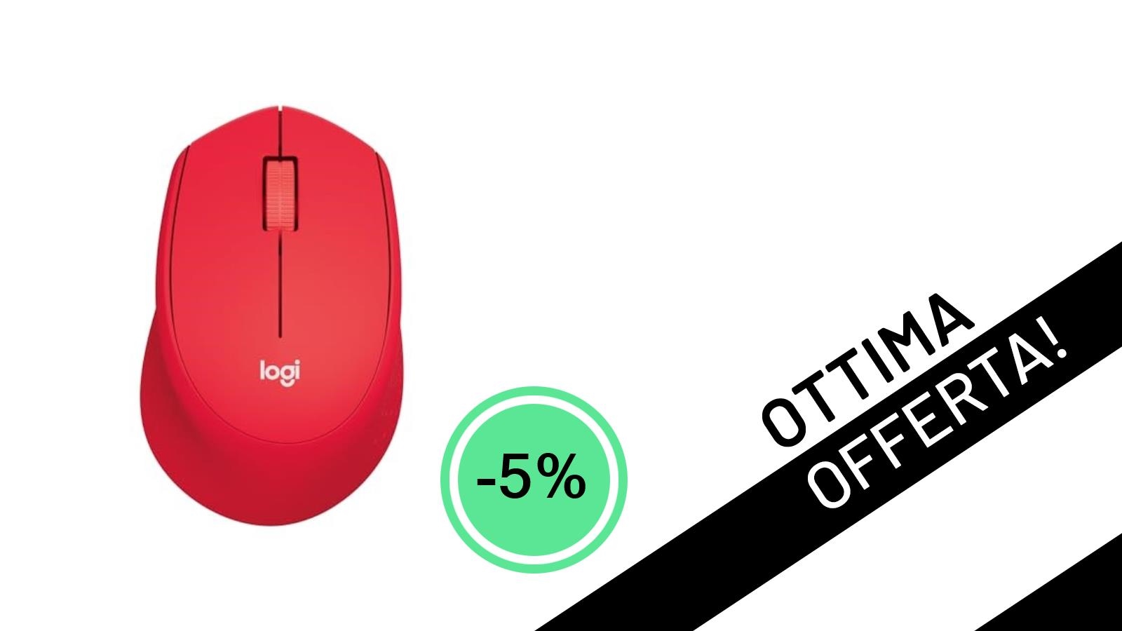 Offerta Imperdibile: Logitech M330 SILENT PLUS, il mouse wireless che unisce silenzio e precisione, ora a soli 19,99€!