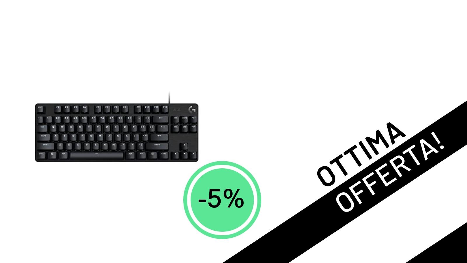 Logitech G G413 TKL SE: la Tastiera Gaming Meccanica che Stavi Cercando, Ora con uno Sconto Imperdibile!