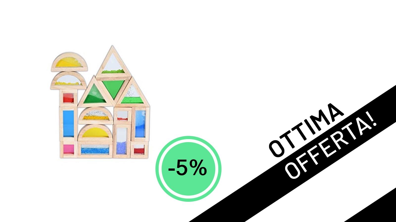 Stimola la Creatività con i Blocchi Sensoriali TickiT: Offerta Irripetibile a 61,49€!