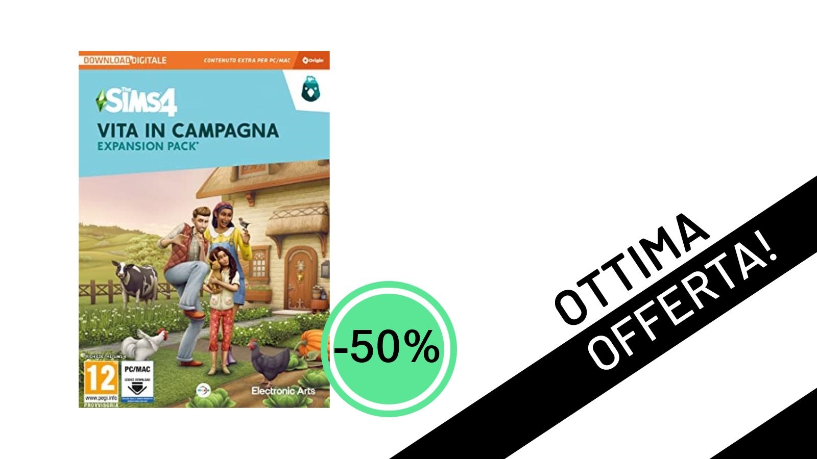 Affare Imperdibile su The Sims 4 Vita in Campagna: L'Espansione EP11 al 50% di Sconto!