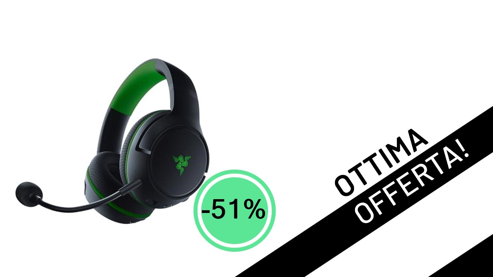 Le Razer Kaira Pro per Xbox e Mobile Gaming sono in offerta a metà prezzo: un affare imperdibile!