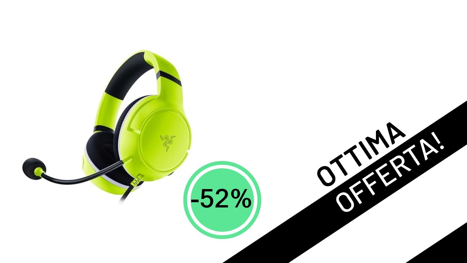 Razer Kaira X: Le Cuffie Gaming Cablate per Xbox al -52%! Un Affare da Non Perdere a Soli 33,59€