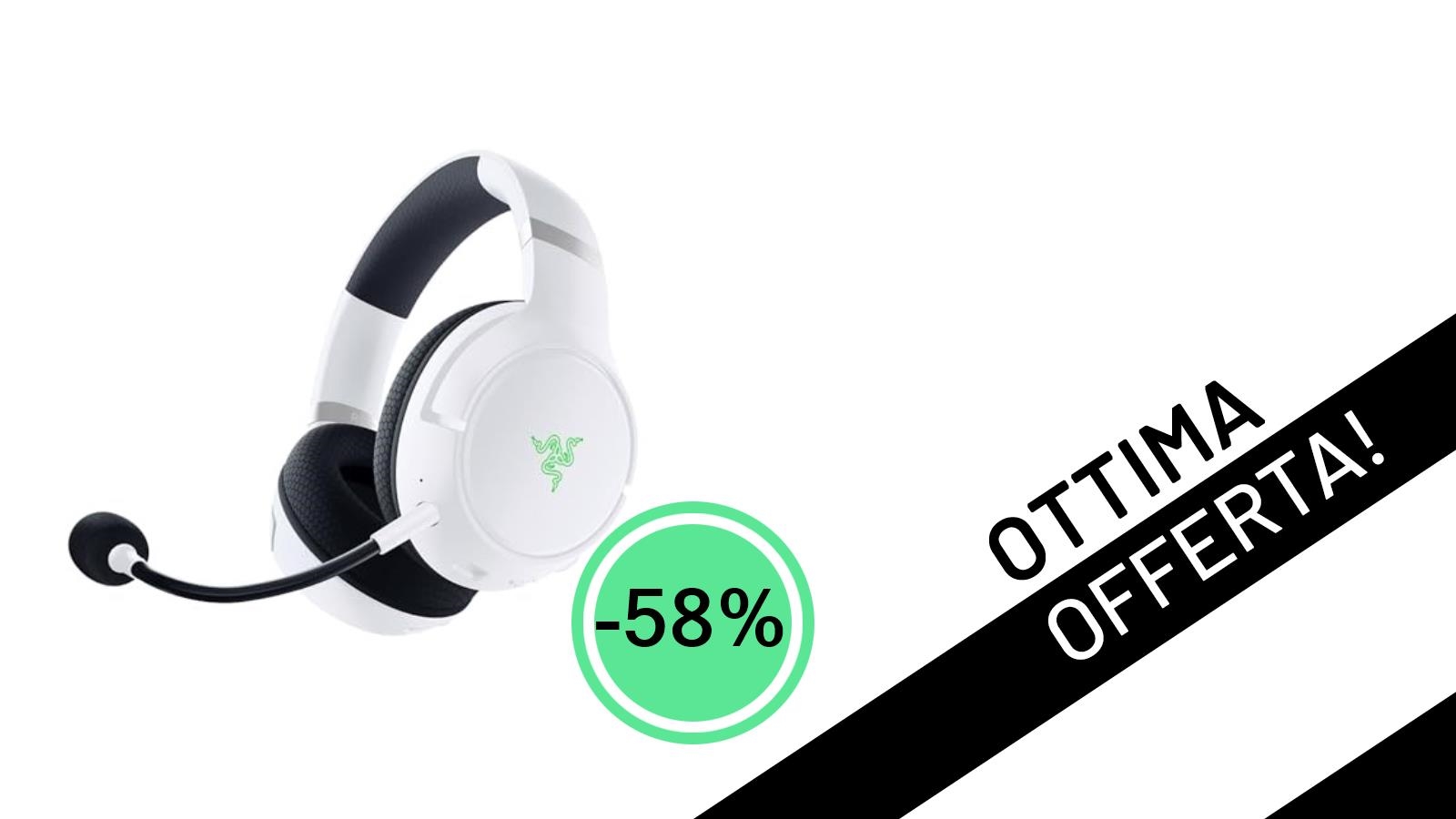 Affare imperdibile: le cuffie Razer Kaira Pro per Xbox crollano a 70,75€ con uno sconto del 58%!