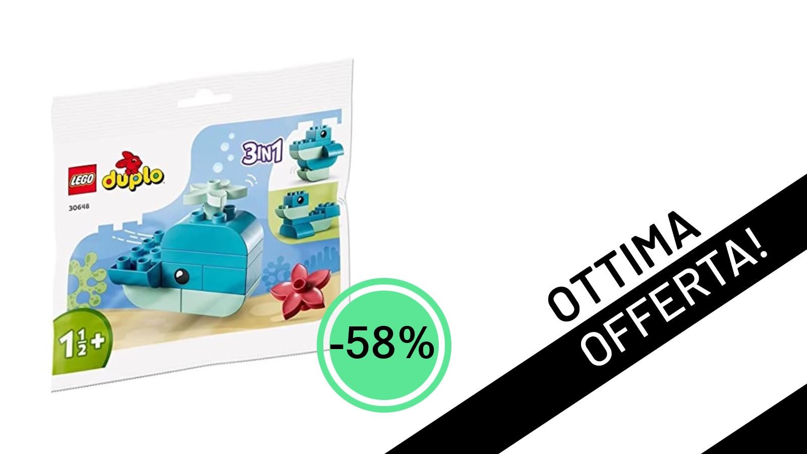 Affare imperdibile: LEGO Duplo My First Wal a soli 3,99€ con sconto del 58%!