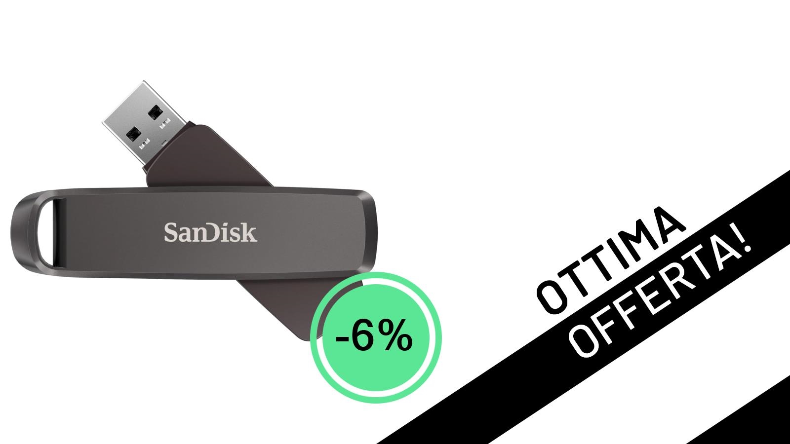 SanDisk Extreme PRO DUAL 2TB: La Chiavetta USB Definitiva con il -6% di Sconto!