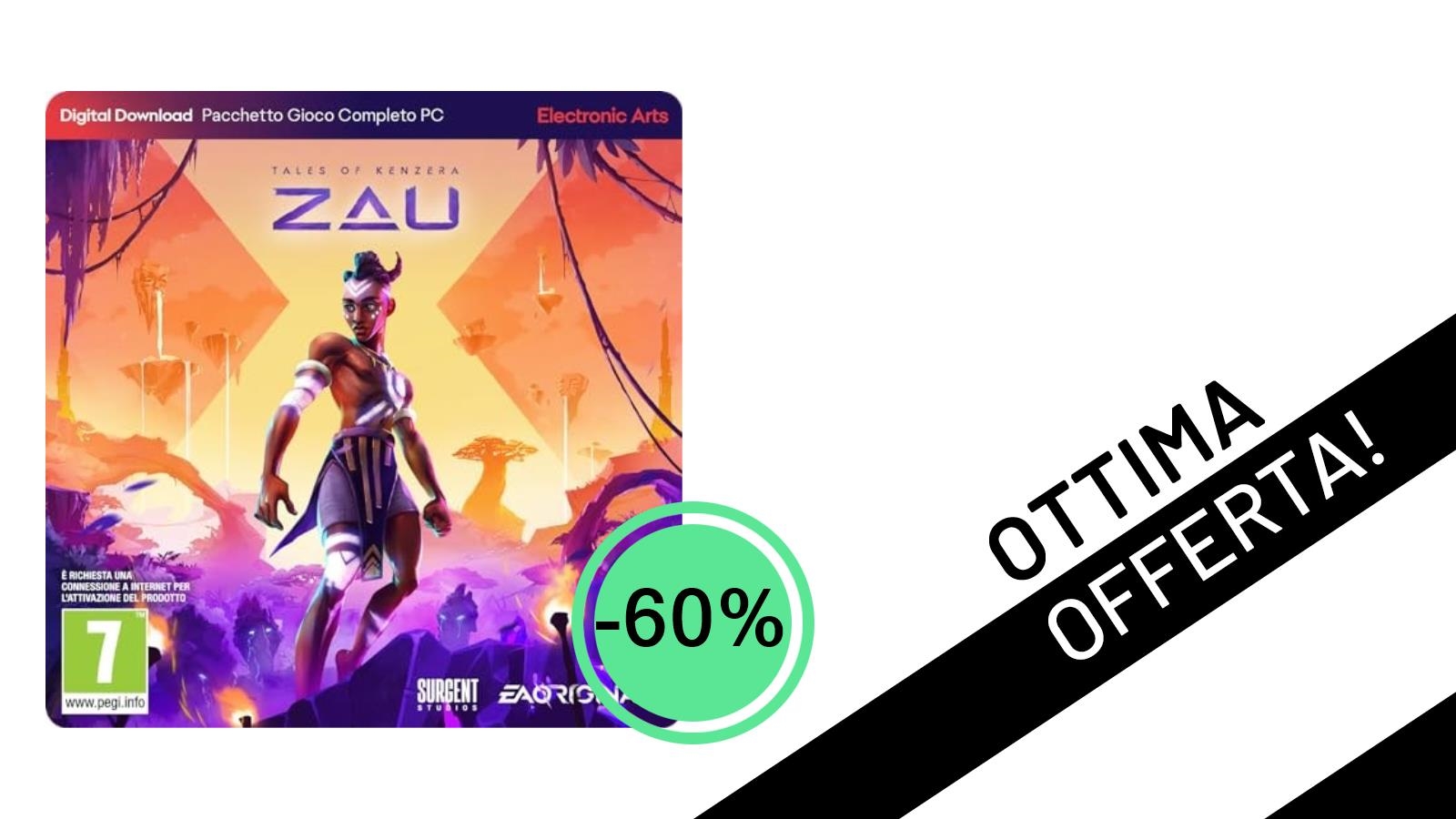 Tales of Kenzera: ZAU in offerta imperdibile al -60%! Un'avventura epica a soli 7,99€