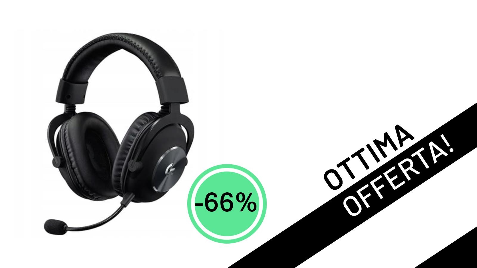 Logitech G PRO X Wireless: Cuffie Gaming di Punta al -66% per soli 82,64€!