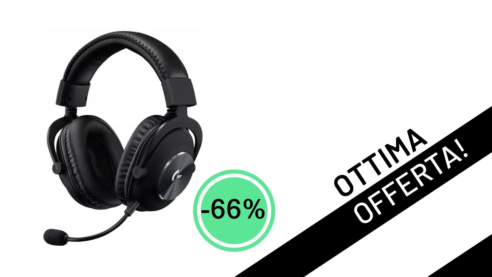 Logitech G PRO X Wireless: Cuffie Gaming di Punta al -66% per soli 82,64€!