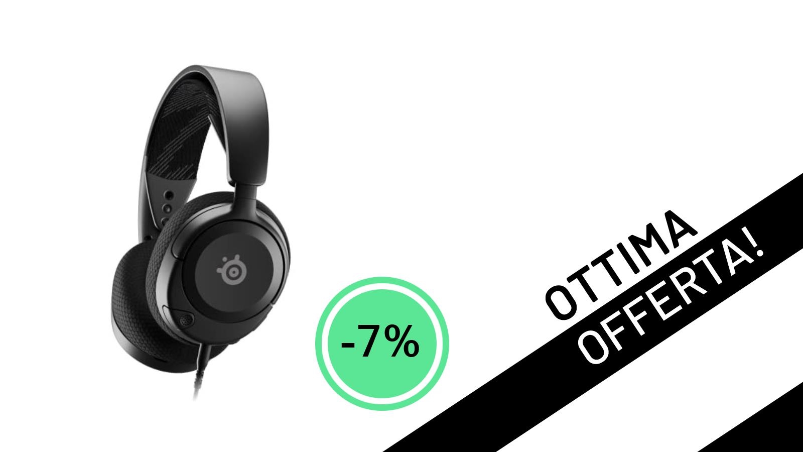 L'Offerta Imperdibile: SteelSeries Arctis Nova 1, le Cuffie Gaming che Stavi Cercando, ora in Sconto!