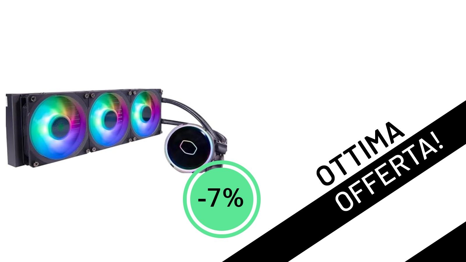 Raffreddamento Estremo per la tua CPU: Cooler Master MasterLiquid PL360 Flux al Prezzo Minimo!