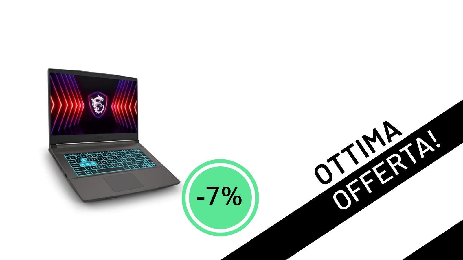 MSI Thin 15: Il Notebook Gaming con RTX 2050 a un Prezzo Incredibile di 699€!