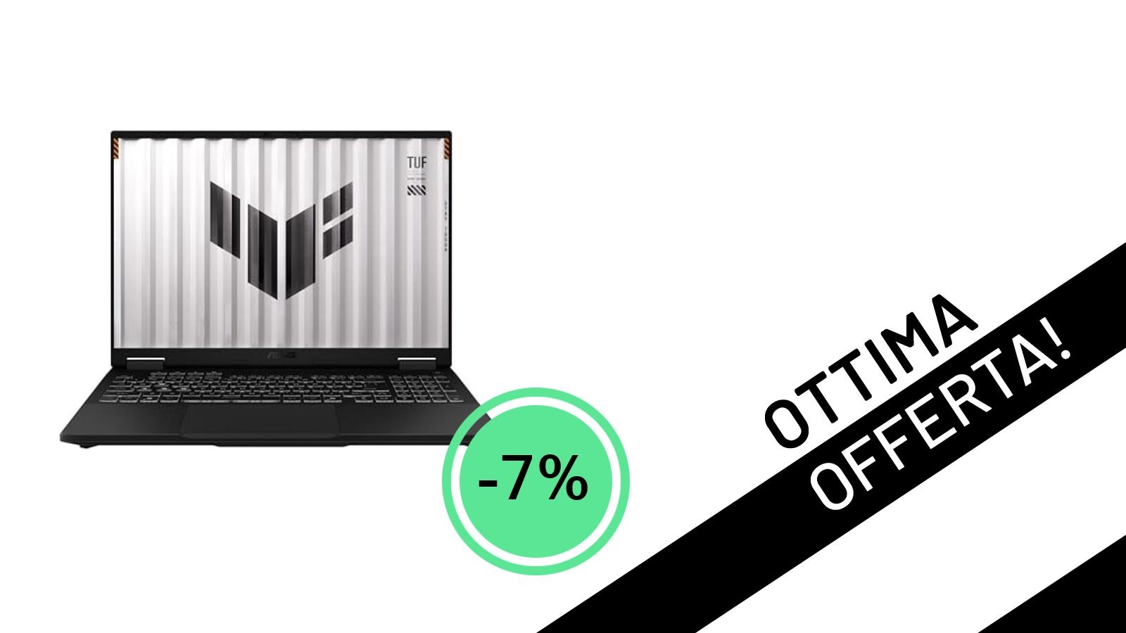 ASUS TUF Gaming A16: Il Notebook da Gioco con RTX 5050 in Offerta Esclusiva!