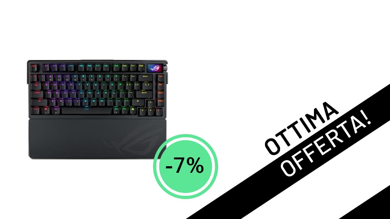 ASUS ROG Azoth Extreme: La Tastiera Gaming Definitiva Scontata del 7% a 519€!