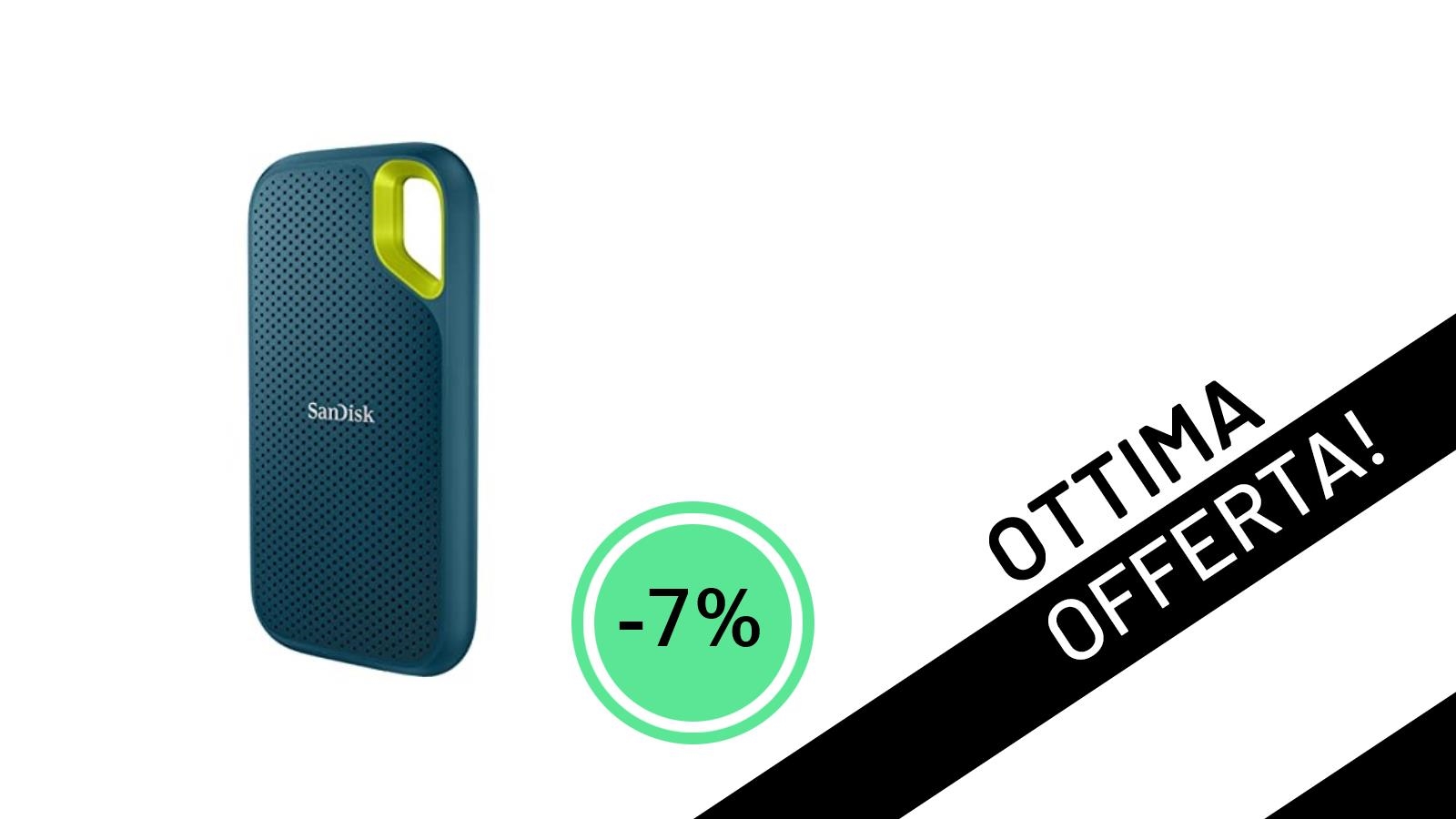 SanDisk Extreme 2TB SSD: Velocità Estreme e Sicurezza Robusta in Offerta Imperdibile!