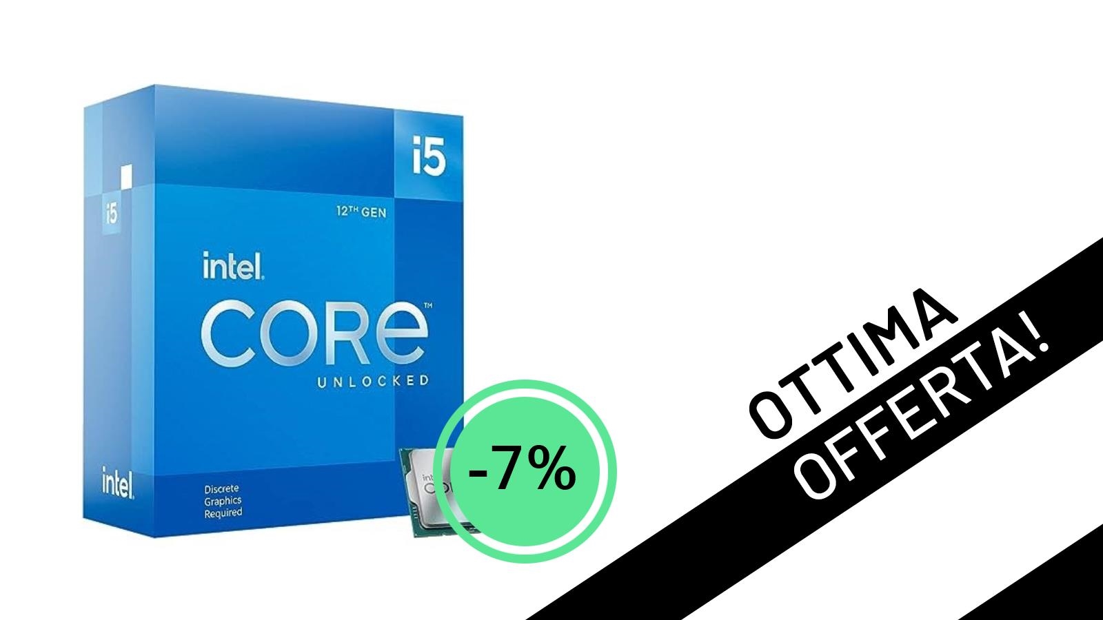 Intel Core i5-12600KF: Potenza Sbloccata a un Prezzo Incredibile!