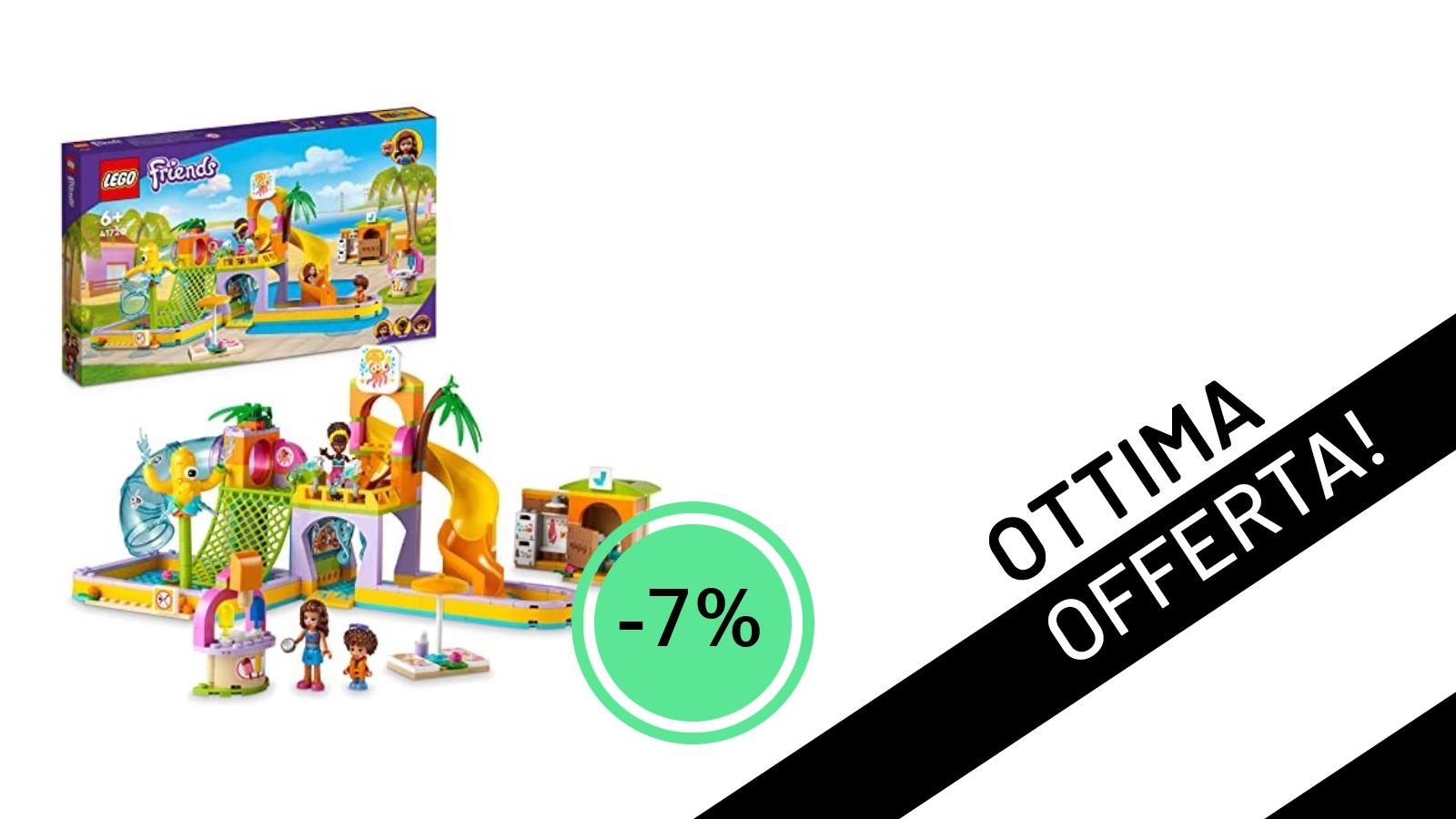 L'Estate è Già Qui! Il Parco Acquatico LEGO Friends 41720 Scontato del 7%