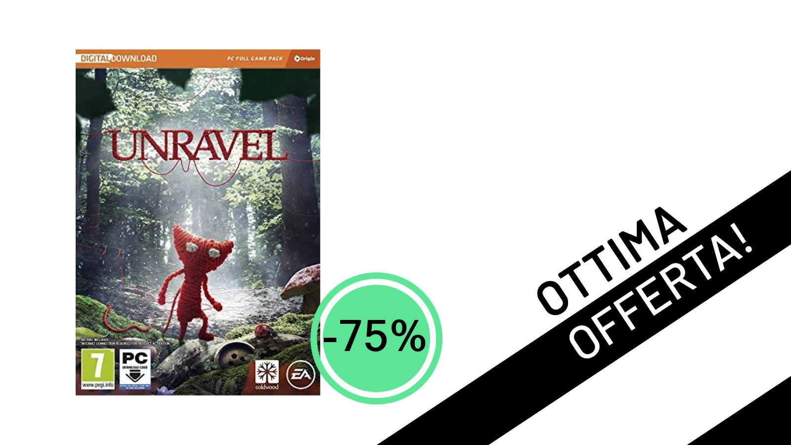 Unravel: Il Capolavoro Electronic Arts Scontato del 75% a Soli 4,99€ per PC!