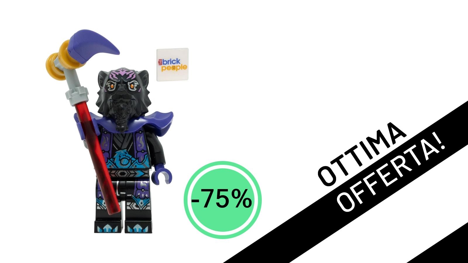 Un'offerta incredibile: LEGO Ninjago Lord Ras con Battle Scythe a soli 13,71€!