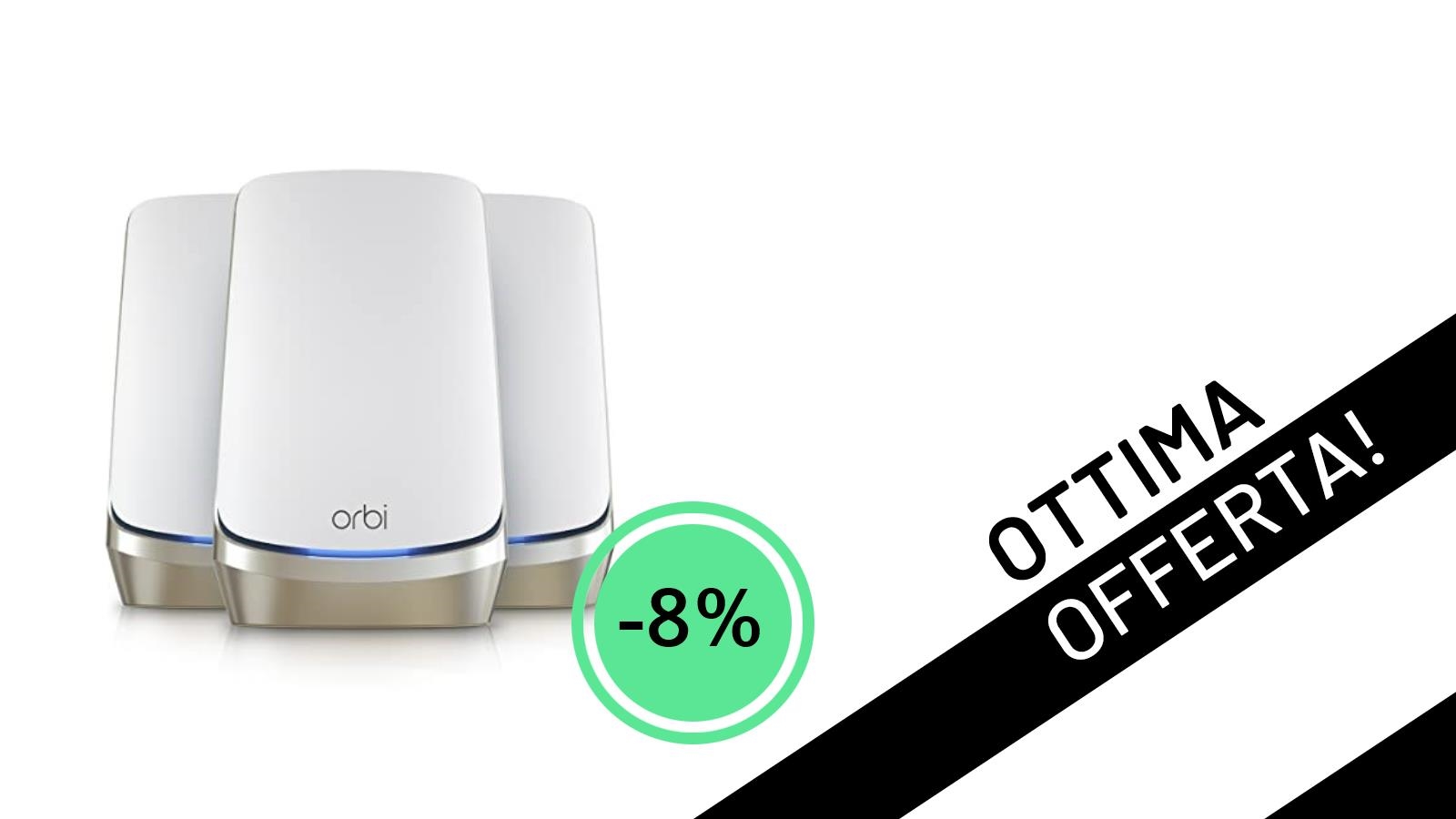 Offerta Esclusiva: NETGEAR Orbi WiFi 6 Quad Band, la Rivoluzione della Tua Connettività Domestica con uno Sconto da Non Credere!