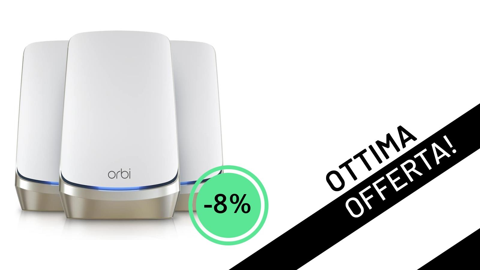 Offerta Esclusiva: NETGEAR Orbi WiFi 6 Quad Band, la Rivoluzione della Tua Connettività Domestica con uno Sconto da Non Credere!
